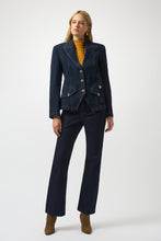 Load image into Gallery viewer, Stretch Denim Fitted Blazer
