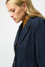 Load image into Gallery viewer, Stretch Denim Fitted Blazer
