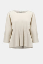 Load image into Gallery viewer, Pleated Scuba Crepe Boxy Top
