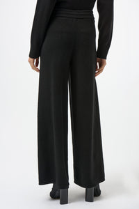 Sweater Knit Wide Leg Pull On Pant