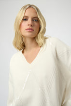 Load image into Gallery viewer, Sweater Knit Pullover with Sequins
