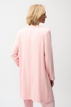 Load image into Gallery viewer, Bouclé Straight Coat With Fringe Detail
