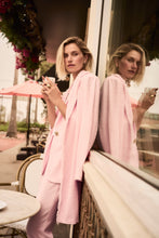 Load image into Gallery viewer, Bouclé Straight Coat With Fringe Detail
