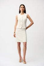 Load image into Gallery viewer, Bouclé High Waist A-Line Skirt
