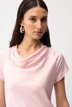 Load image into Gallery viewer, Satin Top Cowell Neckline
