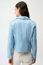 Load image into Gallery viewer, Foiled Faux Suede Fitted Jacket
