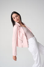 Load image into Gallery viewer, Foiled Faux Suede Fitted Jacket
