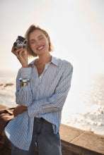 Load image into Gallery viewer, Tencel Striped Blouse
