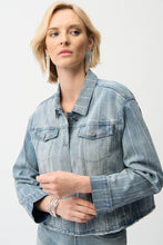 Load image into Gallery viewer, Denim Jacket with Rhinestones
