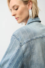 Load image into Gallery viewer, Denim Jacket with Rhinestones
