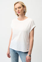 Load image into Gallery viewer, Cotton Boxy Crewneck T-Shirt
