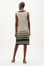 Load image into Gallery viewer, Silky Knit Geometric Print Sheath Dress
