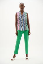 Load image into Gallery viewer, Stripe Print Sleeveless Blouse
