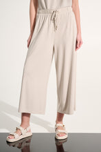 Load image into Gallery viewer, Jersey Pull-On Culotte Pant With Tie Waist
