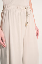 Load image into Gallery viewer, Jersey Pull-On Culotte Pant With Tie Waist
