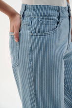 Load image into Gallery viewer, Cotton Denim Striped Jeans

