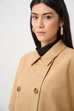 Load image into Gallery viewer, Scuba Suede Poncho Jacket
