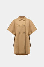 Load image into Gallery viewer, Scuba Suede Poncho Jacket
