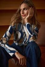 Load image into Gallery viewer, Satin Geometric Top
