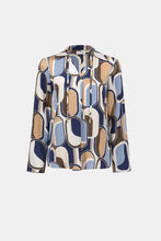 Load image into Gallery viewer, Satin Geometric Top
