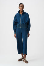 Load image into Gallery viewer, Denim Bomber Jacket
