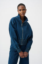 Load image into Gallery viewer, Denim Bomber Jacket
