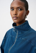 Load image into Gallery viewer, Denim Bomber Jacket
