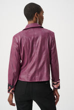Load image into Gallery viewer, Foil Suede Fitted Jacket
