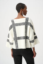 Load image into Gallery viewer, Brushed Plaid Boat Neck Sweater
