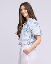 Load image into Gallery viewer, Azura Printed Linen Top
