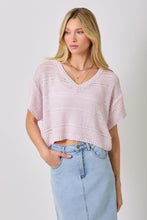 Load image into Gallery viewer, Melange relaxed Pullover Sweater
