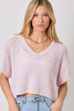 Load image into Gallery viewer, Melange relaxed Pullover Sweater
