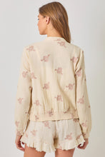 Load image into Gallery viewer, Embroidery Bomber Jacket
