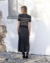 Load image into Gallery viewer, Striped Sweater Knit Top
