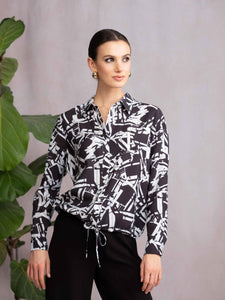 Pattered Blouse
