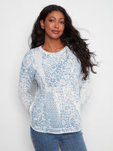 Load image into Gallery viewer, Printed Reverse Sweater
