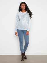 Load image into Gallery viewer, Printed Reverse Sweater
