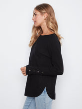 Load image into Gallery viewer, Knit Sweater with Lace Up Cuffs
