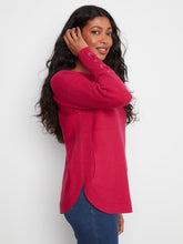 Load image into Gallery viewer, Knit Sweater with Lace Up Cuffs

