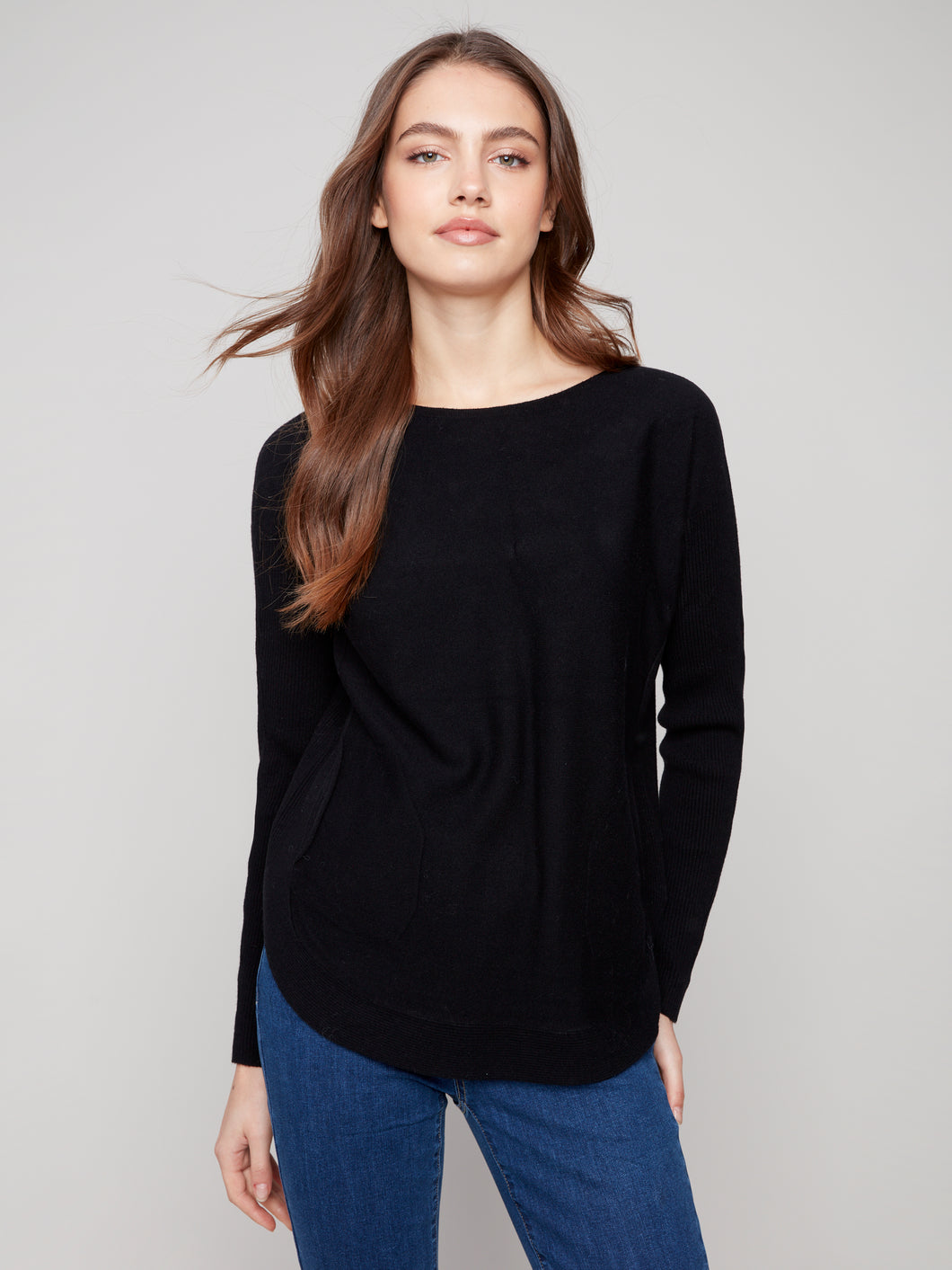 Sweater with Cuff Detail