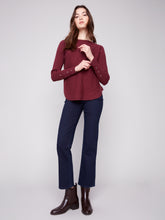 Load image into Gallery viewer, Sweater with Cuff Detail
