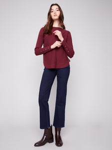 Sweater with Cuff Detail