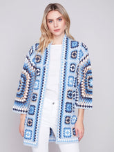 Load image into Gallery viewer, Long Crocheted Cardigan
