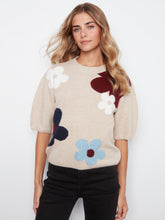 Load image into Gallery viewer, Jacquard Knit Sweater Multi Colour
