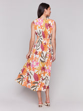 Load image into Gallery viewer, Printed V Neck Dress
