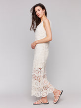 Load image into Gallery viewer, Crocheted Sleeveless Maxi Dress
