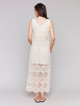 Load image into Gallery viewer, Crocheted Sleeveless Maxi Dress
