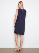 Load image into Gallery viewer, Shift Dress with Button Detail
