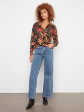 Load image into Gallery viewer, Blouse Raven Print

