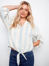 Load image into Gallery viewer, Striped Blouse
